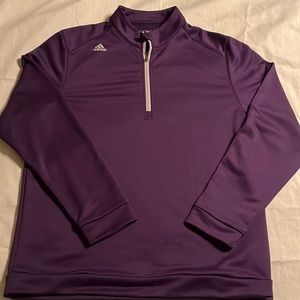 Quarter zip polyester pullover Medium